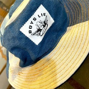 BOYS LIE denim bucket hat
